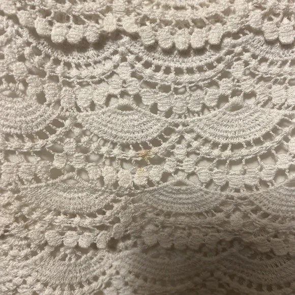 White House Black Market White Lace Crochet Dress - Picture 5 of 5
